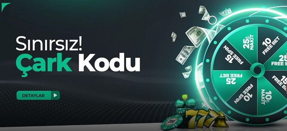 Kordonbet giriş işlemlerinizi tamamlamak çok pratiktir. Ayrıca ilk üyeliğinize alacağınız çevrimsiz freespin veya freebetin yanında, ilk yatırımınıza da 1 adet fazla çark kodu sunmaktadır.